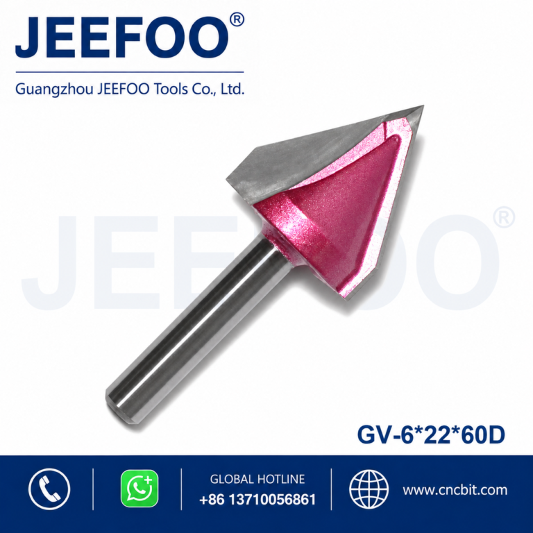 6x22x60 3D V型雕刻刀｜CNC 指南