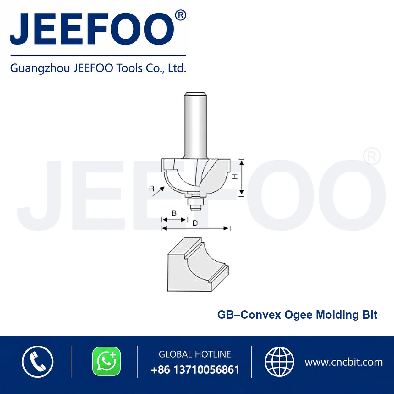 GB Bow Arc Cutter schematic product image