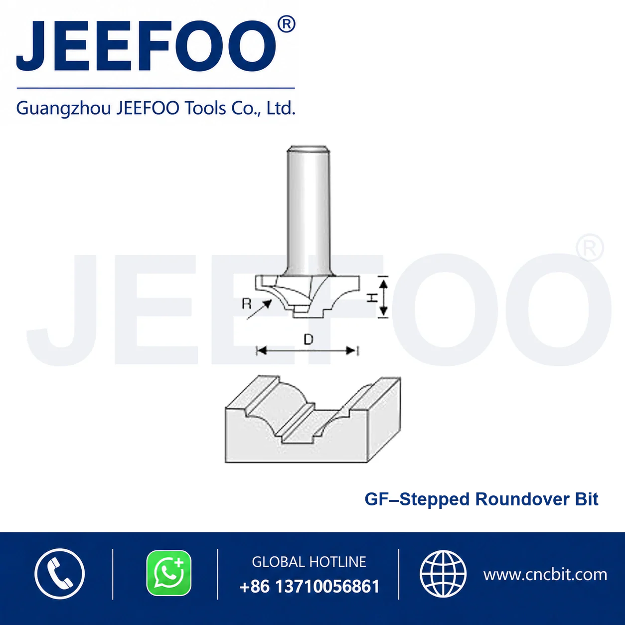 GF Bow Arc Cutter schematic product image