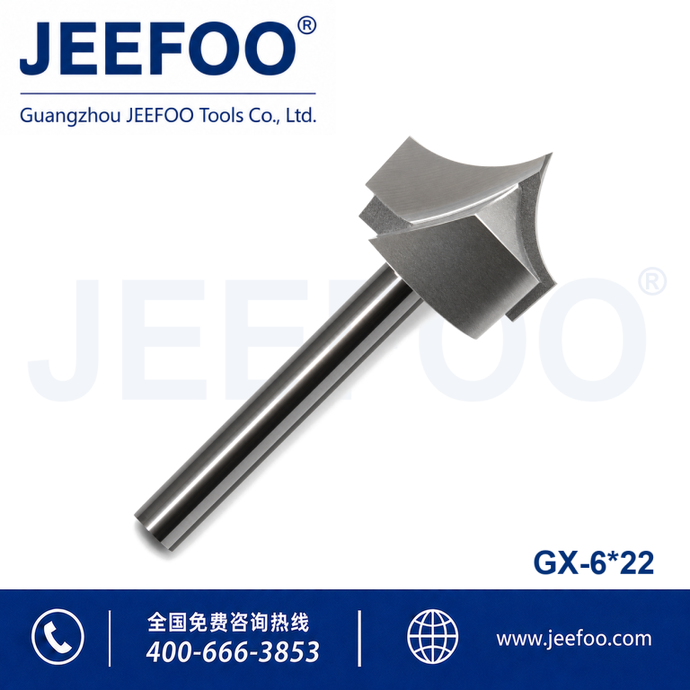 6x22 Tungsten Carbide Needle Nose Cutter for CNC Woodworking product image