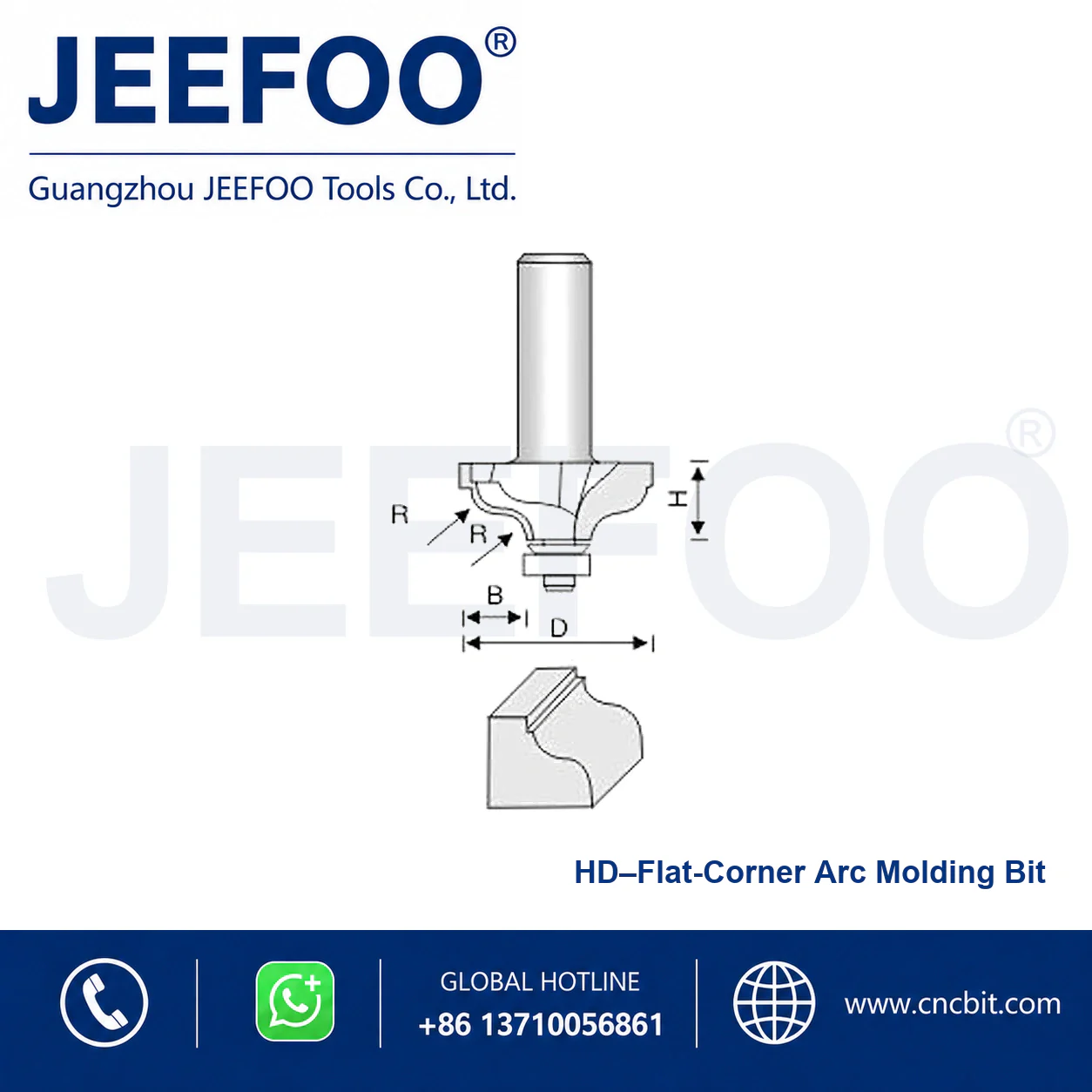 HD Classical Linear Decorative Cutter schematic product image