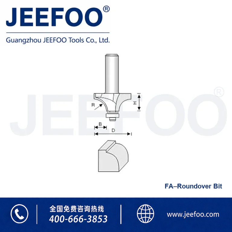 FA Convex Half-Round Cutter product image