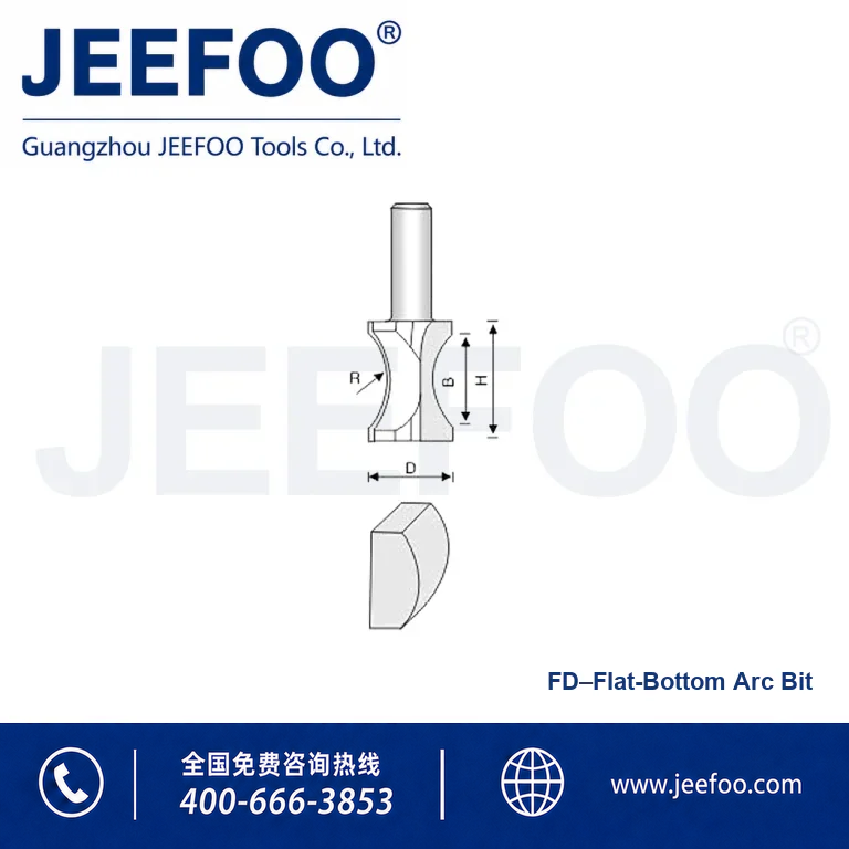 FD Convex Half-Round Cutter product image