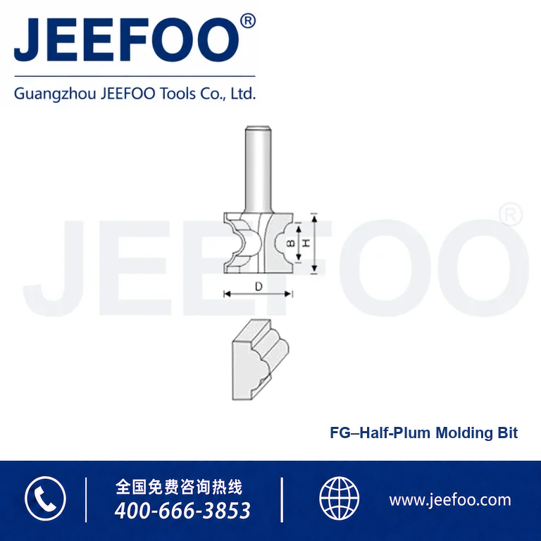 FG Convex Half-Round Cutter product image