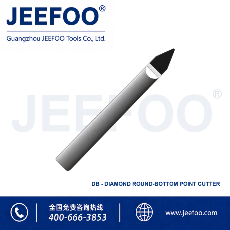 Diamond Radiused Bottom Engraving Cutter for Stone Carving product image