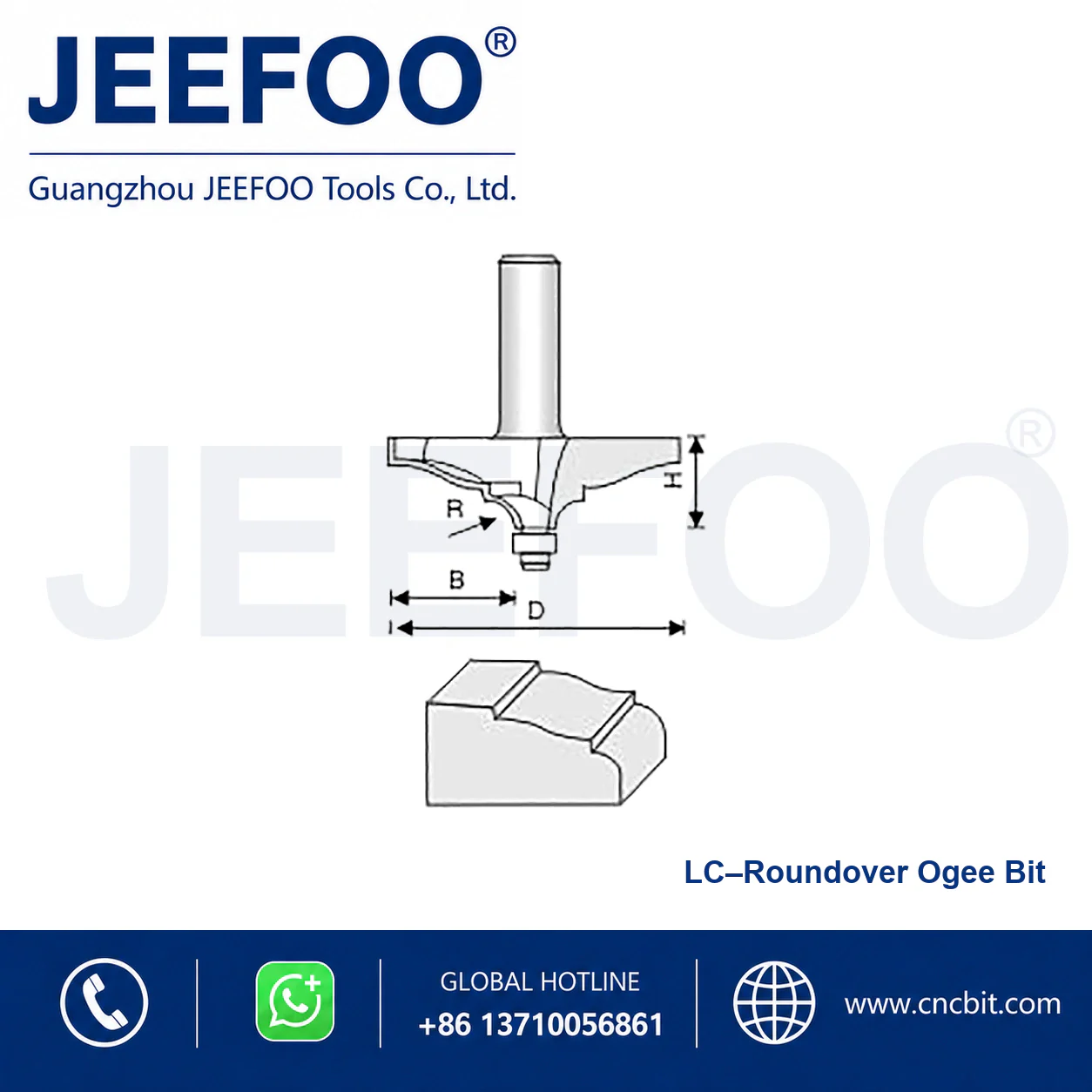 LC Handrail and Table Edge Cutter schematic product image