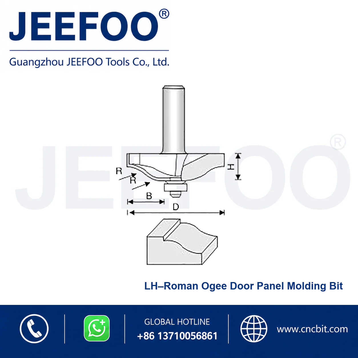LH Handrail and Table Edge Cutter schematic product image