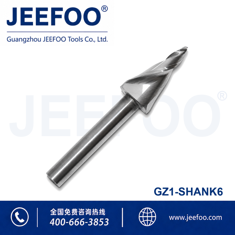 Shank 6mm CNC Mini Word Acrylic Engraving End Mill for Acrylic Sign Making product image