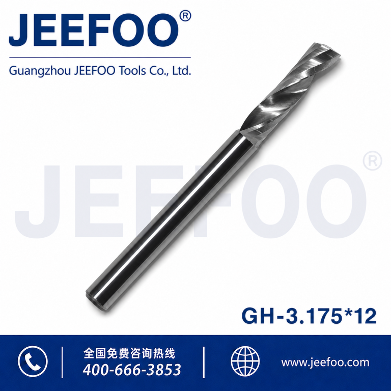 3.175x12 One flute spiral bits/ Cutter for CNC router machine ,woodworking machine tools product image