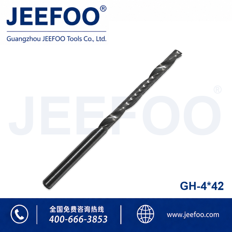 4x42 One Flute Super Solid Milling Cutter,Drill Bits,Carbide End Mill,CNC Tools Bits product image