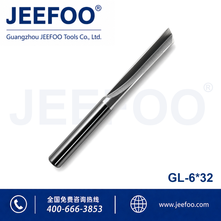 6x32 One Straight Flute Bits for CNC Router Engraving product image