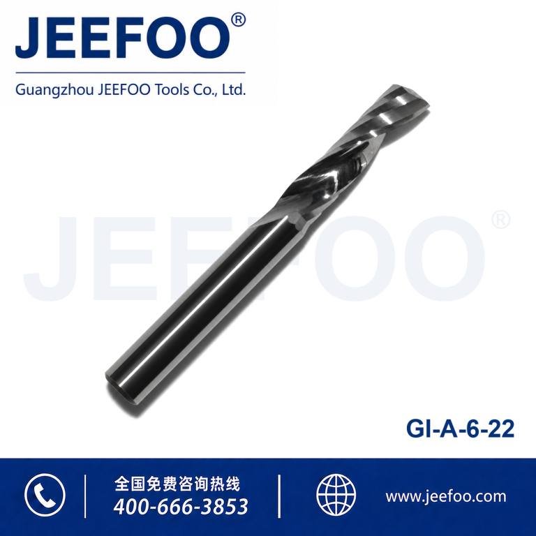 6x22 one Flute Aluminum End Milling Machine acrylic cutting Milling product image