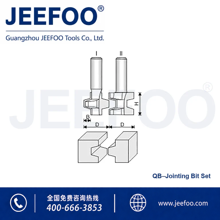 QB T-Type Tenon Cutter Set product image