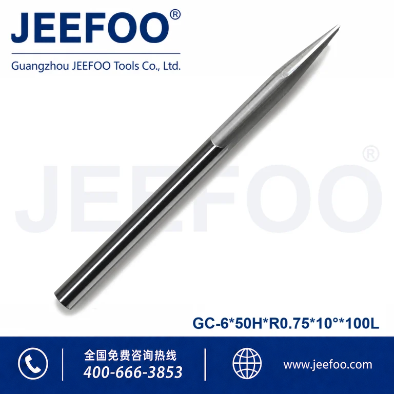 6x50HxR0.75x10x100L Taper Ball End Mill for Rosewood and Hardwood product image