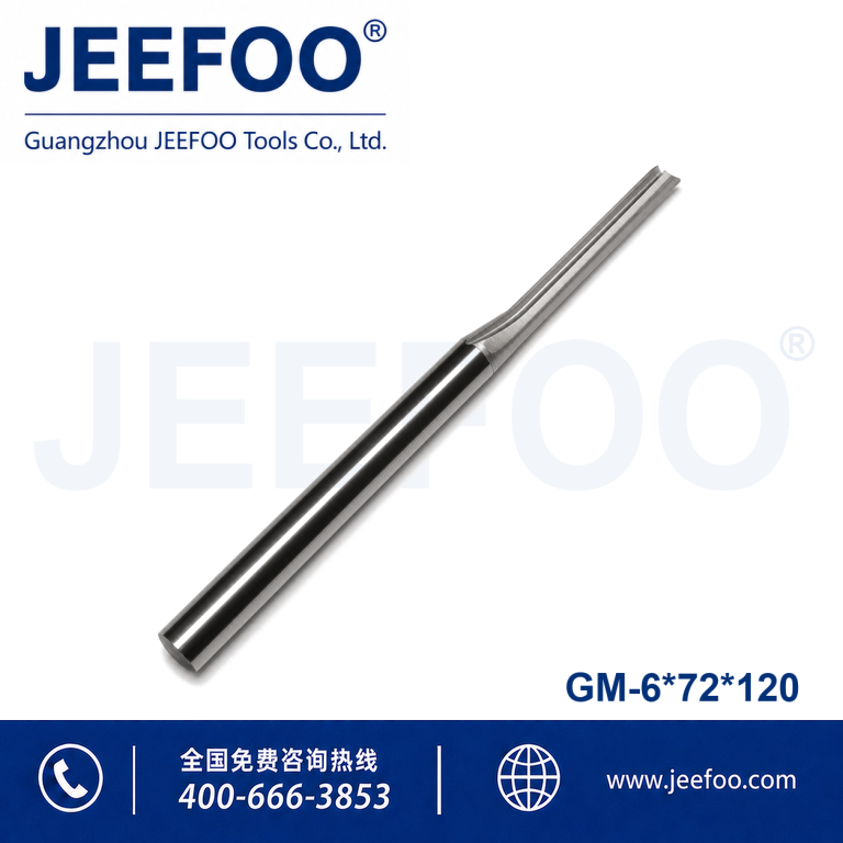 6x72x120 2 straight Cutter End Mill for CNC Machine Two Straight Flute End Mill product image