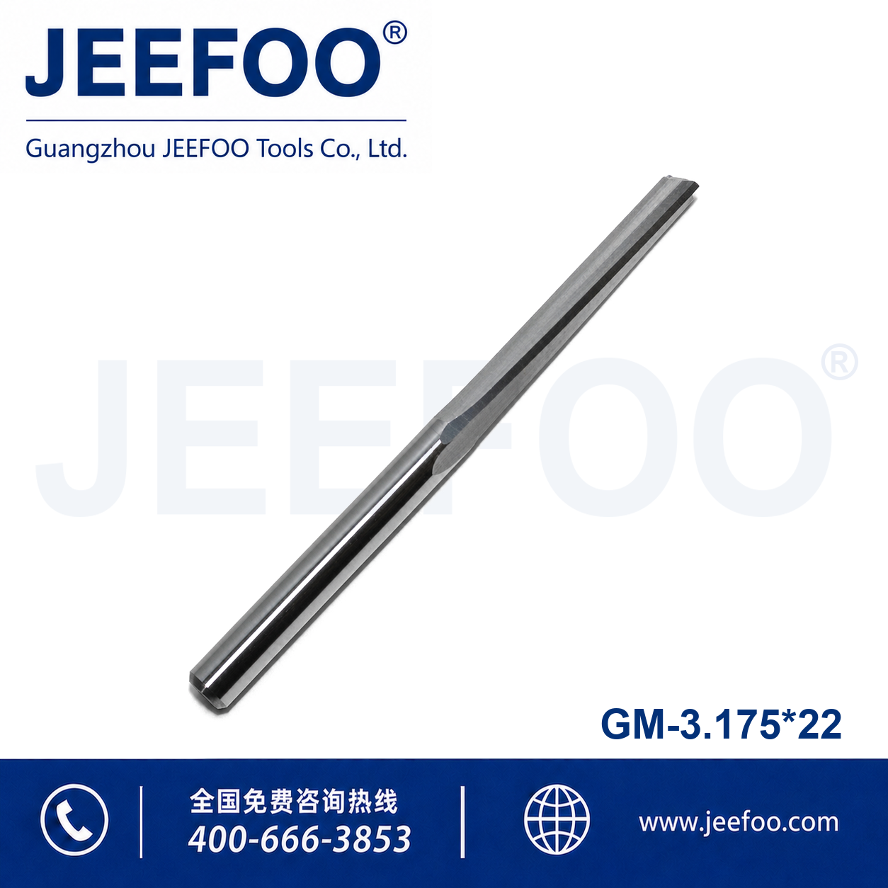 3.175x22 Two Straight Flute Bits product image