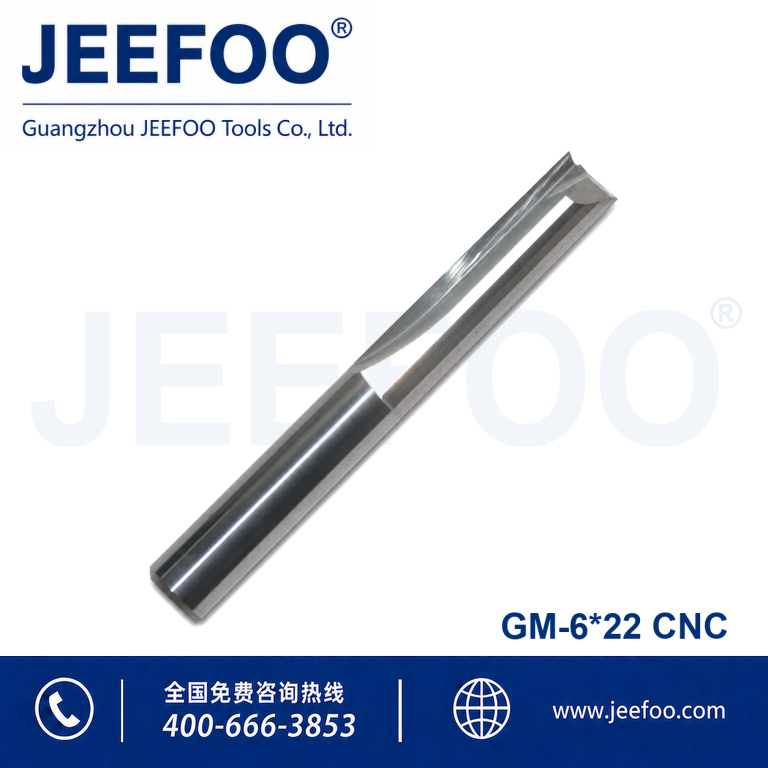6x22 Wearproof Solid Carbide Bits, Two Straight Flute Structure for Long Service Life product image