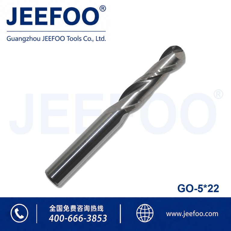5x22 Tungsten Steel Ball Nose Cutter for Precision CNC Work product image
