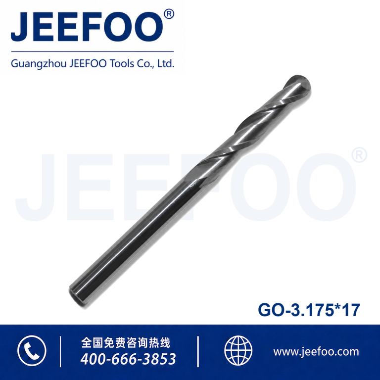3.175x17 CNC Ball Nose Router Bit for Wood Plastic and MDF product image