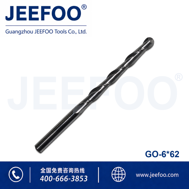 6x62 Solid Carbide Ball Nose Router Bit for Wood and Acrylic product image
