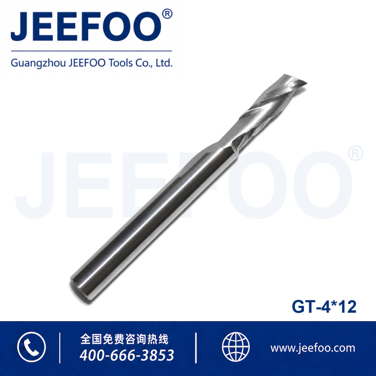 4x12 GT One Flute Compression Router Bit – Clean Acrylic PVC Cutting product image