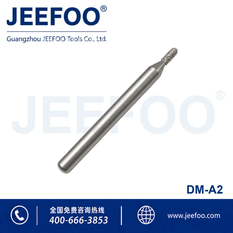 6-to-3mm Brazed Diamond Ball Nose Stone Bit product image