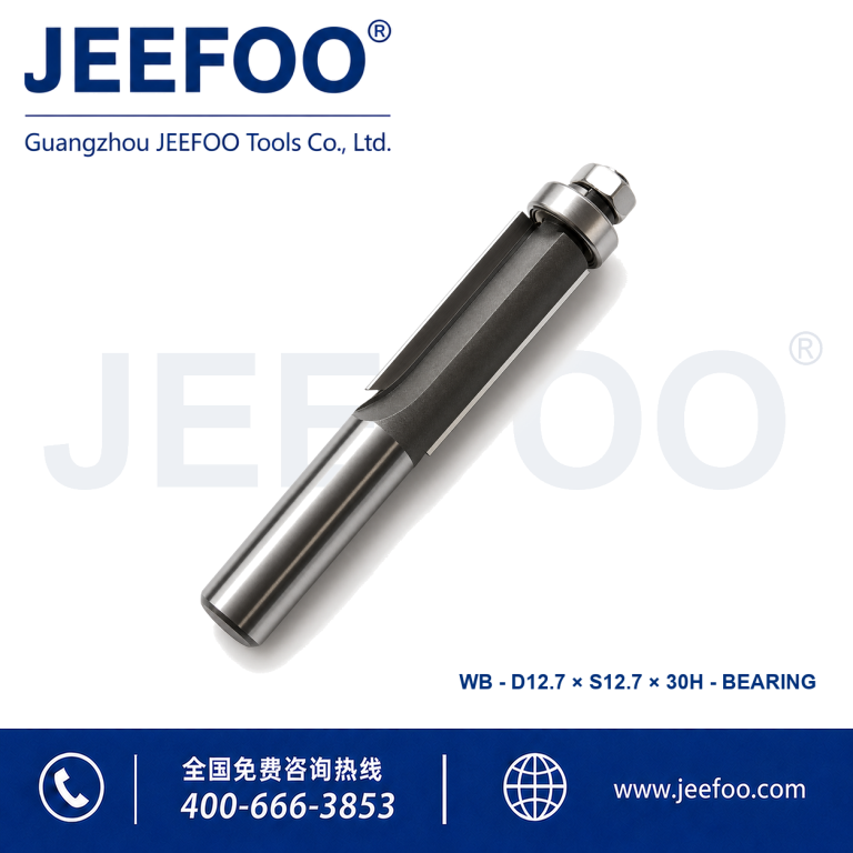 12.7x12.7x30 Bearing Guided Flush Trim Cutter product image