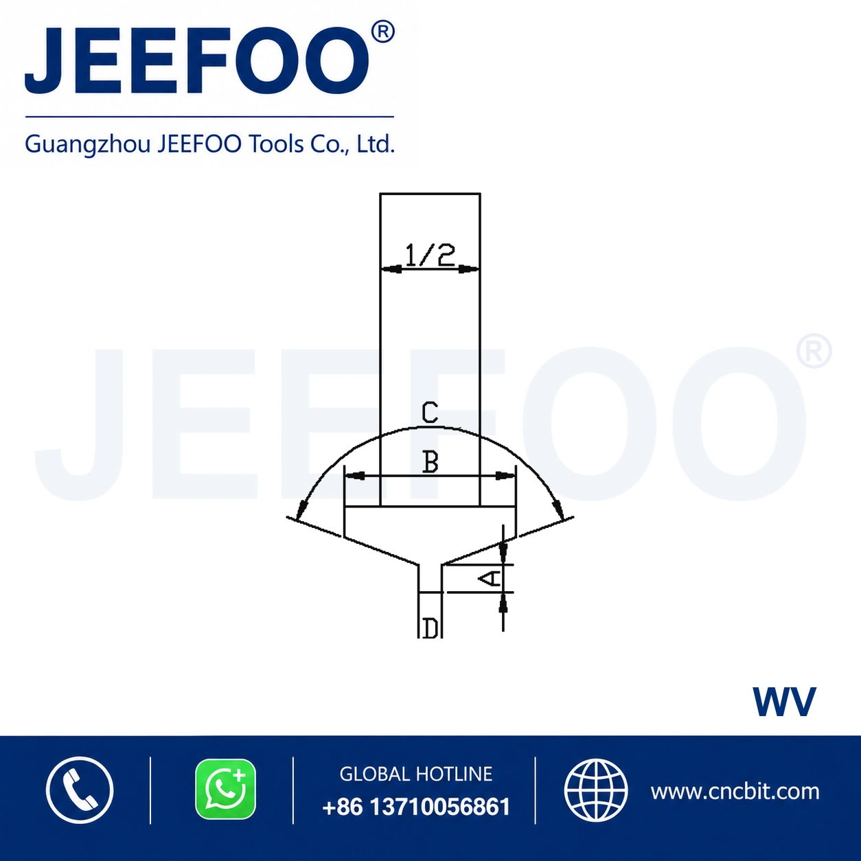 WV sliding door engraving bit for CNC panels