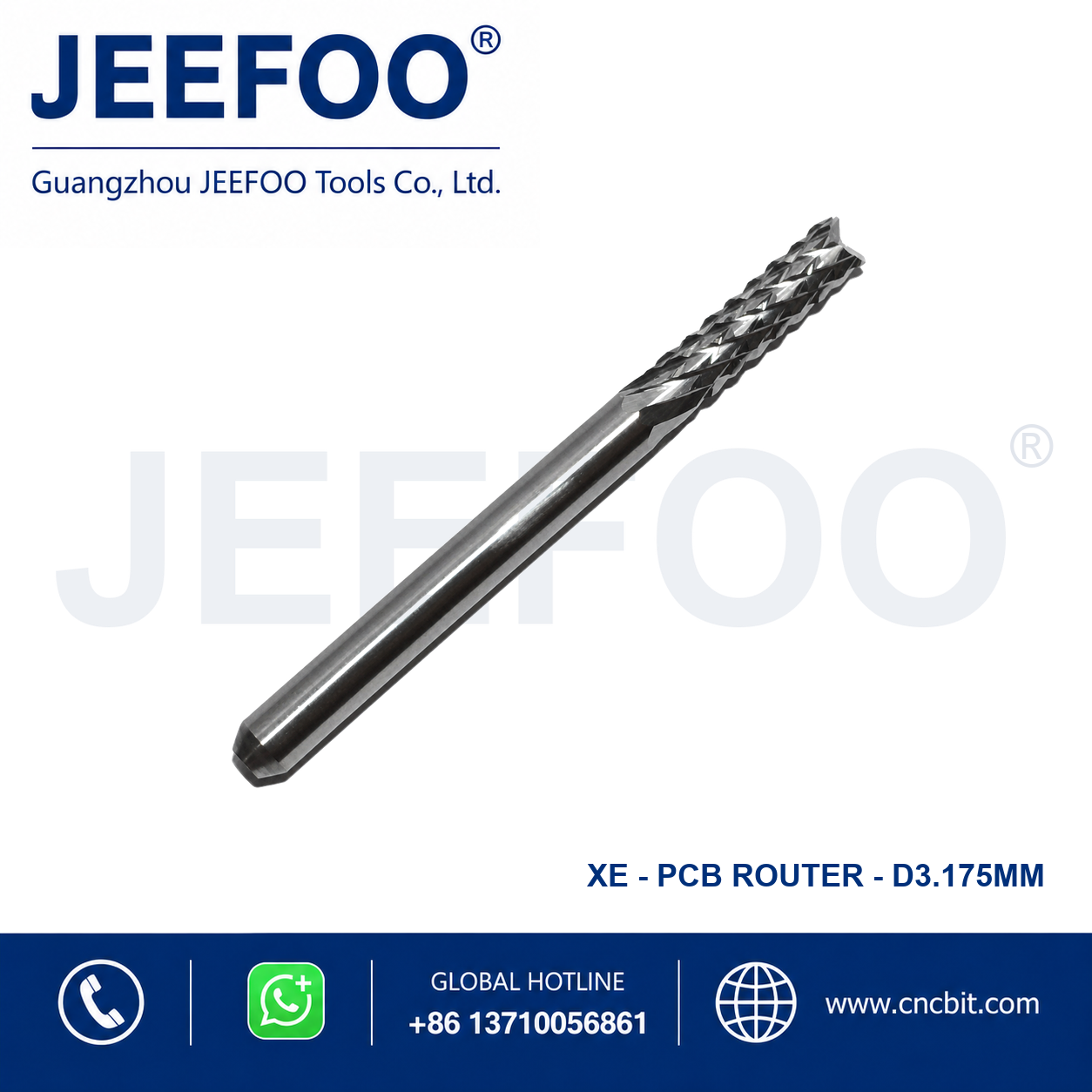 XE 3.175 PCB 铣刀产品图