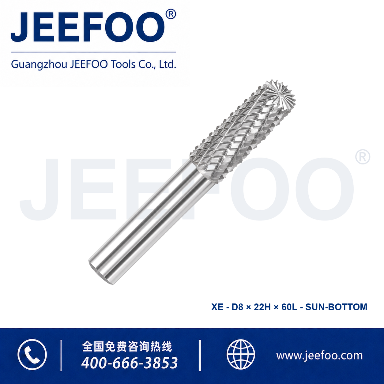XE 8x22x60 PCB Router Bit